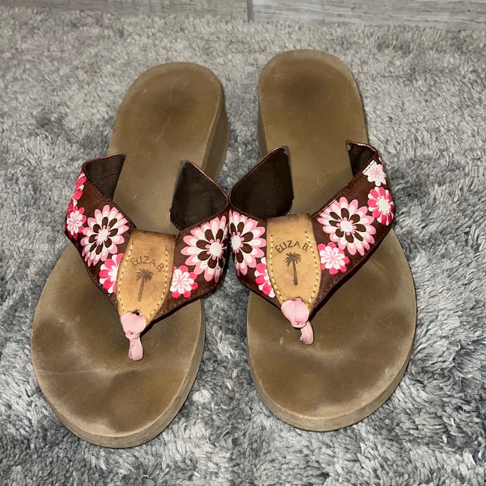 Eliza B womens flip flops